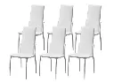 Pack Silla de Comedor C-01 en Polipiel/Metal 